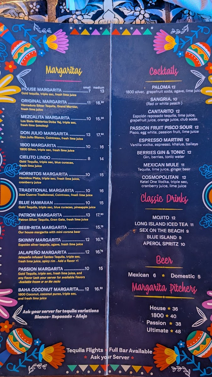 Monterrey Mexican Restaurant Menu-2