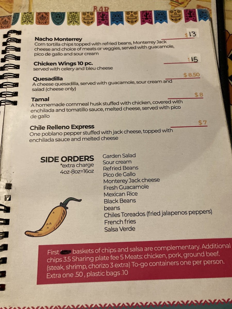 Monterrey Mexican Restaurant Menu-9